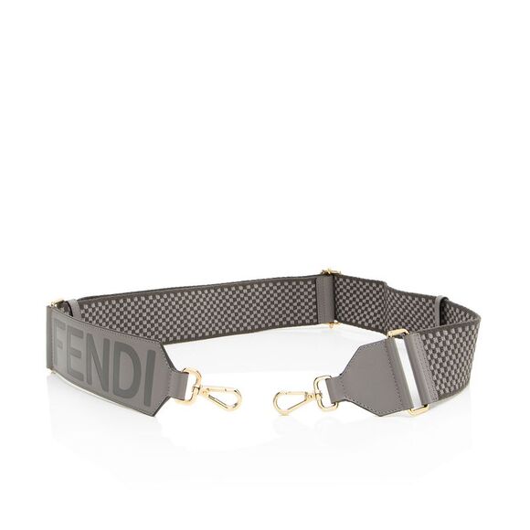 Fendi Nylon Logo Adjustable Shoulder Strap - Picture 2 of 5
